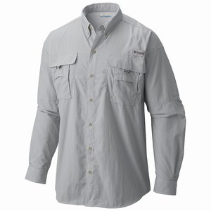 Columbia PFG Bahama™ II Långärmad Tröja Herr Grå (URHWX2735)